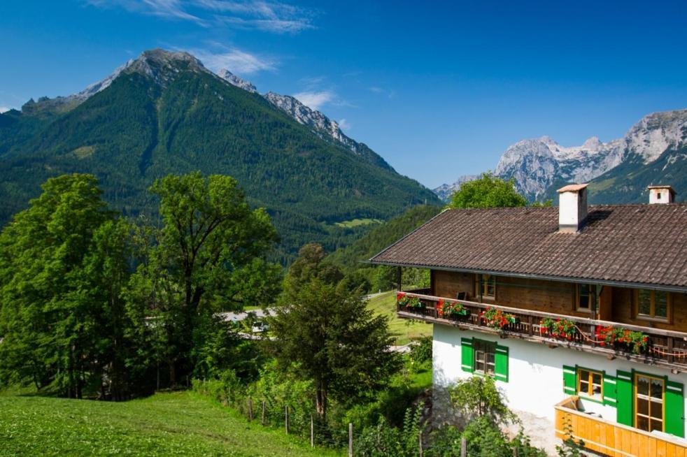 Ramsau bei Berchtesgaden Karnerlehen Ferienwohnungen מראה חיצוני תמונה
